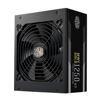 Cooler Master MWE Gold 1250 - V2 ATX 3.0 - 1250 W - 100 - 240 V - 50 - 60 Hz - 7 - 15 A - 120 W - 1248 W