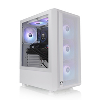 Thermaltake S200 TG ARGB - Midi Tower - PC - White - ATX - micro ATX - Mini-ITX - SPCC - 16.6 cm