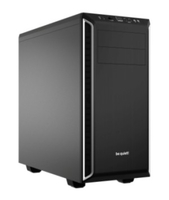 Be Quiet! Pure Base 600 - Midi Tower - PC - Black - Silver - ATX - micro ATX - Mini-ITX - ABS synthetics - Steel - Gaming