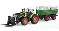 Amewi RC Traktor mit XL-Zubehörpaket LiIon 500mAh gruen/6+