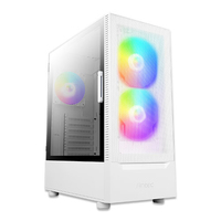 Antec NX 410 - Midi Tower - PC - White - ATX - ITX - micro ATX - ABS - SPCC - 16.8 cm