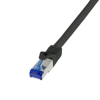 LogiLink C6A023S - 0,5 m - Cat6a - S/FTP (S-STP) - RJ-45 - RJ-45