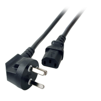 EFB Elektronik EK539.1,8 - 1.8 m - Power plug type K - C13 coupler - 250 V - 6 A