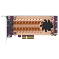 QNAP QM2 - PCIe - M.2 - PCIe 2.0 - Copper - 68.9 mm - 147.2 mm