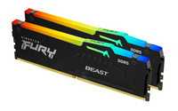 Kingston FURY Beast RGB - 64 GB - 2 x 32 GB - DDR5 - 6000 MHz - 288-pin DIMM