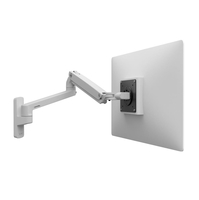 Ergotron MXV Series MXV Wall Monitor Arm - Schrauben - 9,1 kg - 50,8 cm (20 Zoll) - 86,4 cm (34 Zoll) - 100 x 100 mm - Weiß