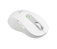 Logitech Signature M650 - Linkshändig - Optisch - RF Wireless + Bluetooth - 2000 DPI - Weiß