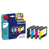 Pelikan 360670 - Tinte auf Pigmentbasis - Schwarz - Cyan - Magenta - Gelb - Brother - Multi pack - Brother DCP-130C - 135C - 150C - 330C - 350C - 357C - 540CN - 560CN - 750CW - 770CW - Fax-1355 - 1360 - 1460,... - 4 Stück(e)