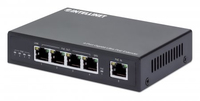 Intellinet 4-Port Gigabit Ultra PoE Extender - Adds up to 100 m (328 ft.) to PoE Range - 90 W PoE Power Budget - Four PSE Ports with up to 30 W Output - IEEE 802.3bt/at/af Compliant - Metal Housing - Network transmitter - 100 m - 10000 Mbit/s - Cat5e - 10,100,1000 M