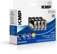KMP E121V - Pigment-based ink - Black,Cyan,Magenta,Yellow - Multi pack - Epson Stylus S22 Epson Stylus SX125 - SX130 - SX230 - SX235W - SX420W - SX425W - SX430 - SX435W - SX440W,... - 4 pc(s) - 5.9 ml