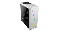 AEROCOOL ADVANCED TECHNOLOGIES Aerocool Cylon - Midi Tower - PC - White - ATX - micro ATX - Mini-ATX - Blue - Green - Red - Front - Top