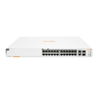 HPE Instant On 1960 24G 20p Class4 4p Class6 PoE 2XGT 2SFP+ 370W - Managed - L2+ - Gigabit Ethernet (10/100/1000) - Power over Ethernet (PoE) - Rack mounting - 1U