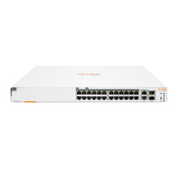 HPE Instant On 1960 24G 20p Class4 4p Class6 PoE 2XGT 2SFP+ 370W - Managed - L2+ - Gigabit Ethernet (10/100/1000) - Power over Ethernet (PoE) - Rack-Einbau - 1U