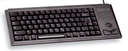 Cherry Slim Line G84-4420 - Keyboard - 400 dpi Optical - 84 keys QWERTY - Black