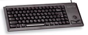 Cherry Slim Line G84-4420 - Tastatur - 400 dpi Optisch - 84 Tasten QWERTY - Schwarz