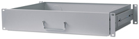 Intellinet 19" Drawer Shelf - 2U - Shelf Depth 350mm - Max 30kg - Grey - Three Year Warranty - Drawer unit - Grey - 30 kg - 2U - 19" - 48.3 cm (19")