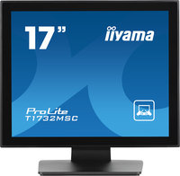 Iiyama TFT T1732MSC-B1S 43cm Touch 17''/1280x1024/DP/HDMI/VGA/LS/IP54 - Flachbildschirm (TFT/LCD) - 43 cm