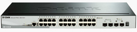 D-Link DGS 1510-28x - Switch - L3 - Smart - 24 x 10/100/1000+ 4 10 Gigabit - Switch - Fiber Optic