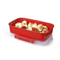 Sistema Plastics Sistema 1114 - Bowl - Red - Transparent - 1250 ml - Transparent - 5.28 cups - 149 mm