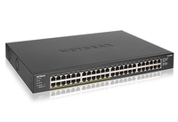 Netgear GS348PP Unmanaged Gigabit Ethernet (10/100/1000) Power over Ethernet (PoE) Schwarz - Unmanaged - Gigabit Ethernet (10/100/1000) - Vollduplex - Power over Ethernet (PoE) - Rack-Einbau