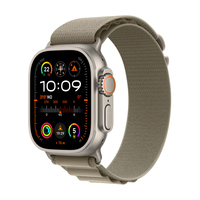 Apple Watch Ultra 2 GPS+ Cellular 49 mm Titangehäuse Alpine Loop Oliv L