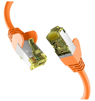 EFB Elektronik CAT6a orange 50m Patchkabel S/FTP PIMF - Netzwerk - CAT 6a