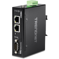 TRENDnet TI-M12 - Black - Metal - DIN-rail - IP30 - FCC IEC 60068-2-27 IEC 60068-2-32 IEC 60068-2-6 IEC 61000-4-2 IEC 61000-4-4 IEC 61000-4-5 - 521243 h