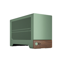 Fractal Design Terra - Small Form Factor (SFF) - PC - Grün - Mini-ITX - Aluminium - Walnuss - 7,7 cm