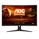 AOC G2 C24G2AE/BK - 59.9 cm (23.6") - 1920 x 1080 pixels - Full HD - LED - 1 ms - Black - Red