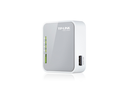 TP-LINK TL-MR3020 Einzelband (2,4GHz) Schnelles Ethernet 3G 4G Grau - Weiß WLAN-Router