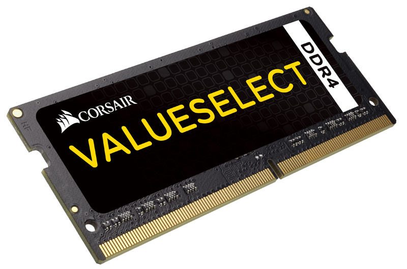 Corsair 16GB DDR4 - 16 GB - 1 x 16 GB - DDR4 - 2133 MHz - 260-pin SO-DIMM - Black