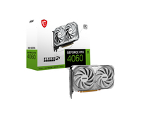 MSI GeForce RTX 4060 VENTUS 2X WHITE 8G OC - VGA - PCI-E x16