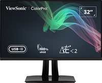 ViewSonic VP56 - 81.3 cm (32") - 3840 x 2160 pixels - 4K Ultra HD - LED - 5 ms - Black