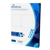 MEDIARANGE MRINK123 - A4 (210x297 mm) - Inkjet printing - Matte - White - 130 g/m² - 50 sheets