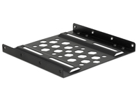 Delock 21287 - 8.89 cm (3.5") - Carrier panel - 2.5" - Black - Aluminium - 98 mm