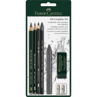 FABER-CASTELL Graphitstift Pitt 7-teilig