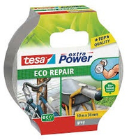 Tesa extra Power ECO REPAIR - Grey - Bundling - Handicrafting - Marking - Repairing - Strengthening - 10 m - 38 mm