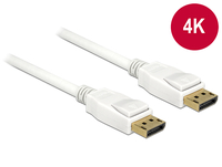 Delock 2m - 2xDisplayPort - 2 m - DisplayPort - DisplayPort - Male - Male - 3840 x 2160 pixels