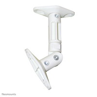 Neomounts by Newstar speaker mount - Ceiling - Wall - 3.5 kg - White - Wall - 0 - 180° - 360°