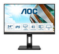 AOC P2 Q24P2Q - 60.5 cm (23.8") - 2560 x 1440 pixels - Quad HD - LED - 4 ms - Black