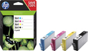 HP 364 4-pack Black/Cyan/Magenta/Yellow Original Ink Cartridges - Standard Yield - Pigment-based ink - Dye-based ink - 6 ml - 3 ml - 4 pc(s)