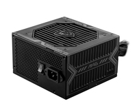 MSI MAG A550BN UK PSU '550W - 80 Plus Bronze certified - 12V Single-Rail - DC-to-DC Circuit - 120mm Fan - Non-Modular - Sleeved Cables - ATX Power Supply Unit - UK Powercord - Black' - 550 W - 100 - 240 V - 50 - 60 Hz - 8 A - 4 A - Active