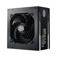 Cooler Master MWE Gold 650 - V2 Full Modular - 650 W - 90 - 264 V - 47 - 63 Hz - 4 - 8 A - Aktiv - 100 W