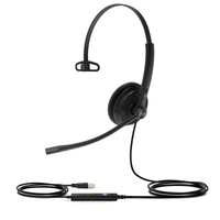 Yealink UH34 Lite Mono Teams - Headset - On-Ear