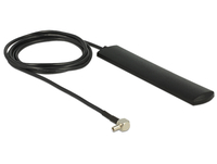 Delock 12479 - 3 dBi - 0.69 - 0.96 / 1.71 - 2.7 GHz - 50 ? - 360° - Omni-directional antenna - TS-9