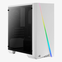 AEROCOOL ADVANCED TECHNOLOGIES Aerocool Cylon Mini - Mini Tower - PC - White - micro ATX - Mini-ITX - Steel - Blue - Green - Red