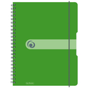 Herlitz 11293099 - Monochromatic - Green - A4 - 80 sheets - 80 g/m² - Adult