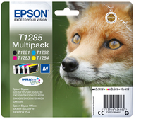 Epson Fox Multipack 4 Farben T1285 - DURABrite Ultra Ink - 5,9 ml - 3,5 ml - 1 Stück(e) - Multipack