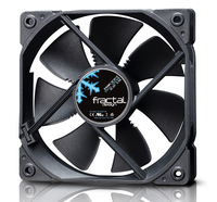 Fractal Design Dynamic X2 - Fan - 12 cm - 19.4 dB - 52.3 cfm - Black