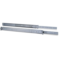 Inter-Tech 88887220 - Rack rail - Silver - Steel - 30 kg - 1U - 19"